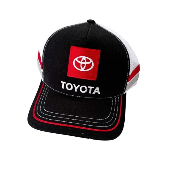 NEW Toyota Racing 2020 Winners Circle NASCAR Victory Lane Team Trucker Hat - Picture 2 of 8